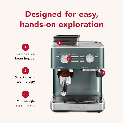 KitchenAid Semi Automatic Espresso Machine thumbnail 4