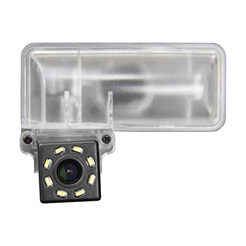 Misayaee Rear View Back Up Reverse Parking Camera in License Plate Lighting Night Version (NTSC) for Subaru Impreza WRX STi Wagon Forester Legacy STi Sedan