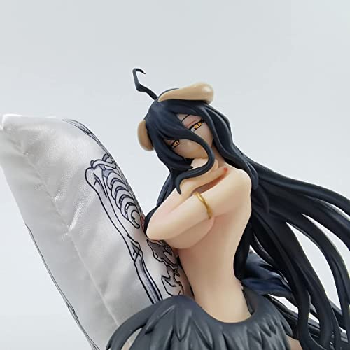 Lkcozsm Overlord Albedo Figure Anime Scale Action Figure Pillow （11.2" Scale） Action Figurine Creative Gift Toy Figure Ornaments Exquisite #TOP1