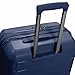 Traveler's Choice Pagosa Indestructible Hardshell Expandable Spinner Luggage, Navy, 22-Inch Carry-on