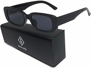 [$ole only] ソールオンリー サングラス スクエア レトロ おしゃれ UV400 男女兼用