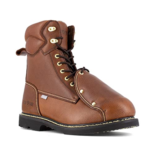Image of Iron Age Mens Groundbreaker 6 Inch Electrical Hazard Steel Toe Work /Duty - Black