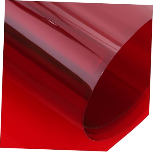 Película de gel cortable roja para manualidades creativas y proyectos de vídeo caseros 4