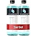 Produktbild KLARBERG® 2x1L Ultraschallreiniger Konzentrat I Reinigung von Brillen, Schmuck, Zahnersatz, Uhren im Ultraschallbad I Mit jedem Ultraschallreinigungsgerät nutzbar