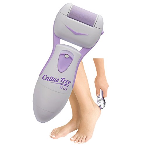 Callus Free Plus - Battery Operated Callus Remover, Foot Spa Smoothing Kit + additonal Pumice Head Free!