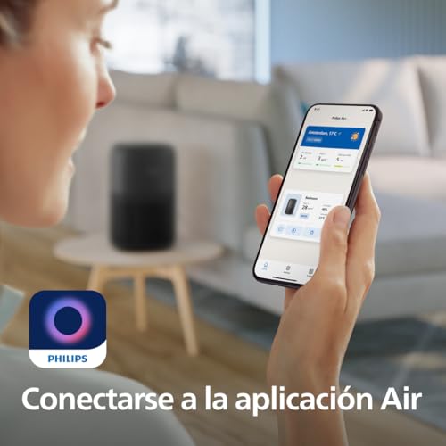 Miniatura 7 de Philips Purificador De Aire Serie 900, Hepa Nanoprotect Filtro De Carbón Activo, Cadr 250m H Para Alérgicos De 65m , Silencioso, Inteligente Y De Bajo Consumo Ac0951 13