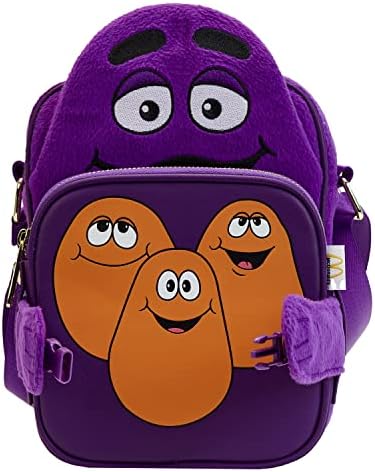 McDonald's - Grimace Crossbody Bag : Amazon.sg: Fashion
