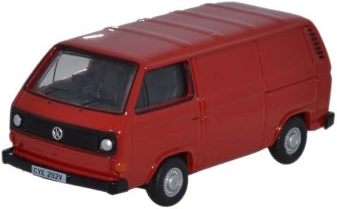 Oxford Diecast 76T25007 VW T25 Van Orient Red by Oxford Diecast