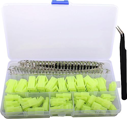 Connecteurs Mini Tamiya 2 Broches YUNIQUE GREEN-CLEAN-POWER pour modélisme RC | Kit de 30 pièces