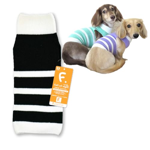 温度調整 機能素材 着る 腹巻き ぽんぽんウエア 床冷え 犬の服 フルオブビガー 4/ブラック S