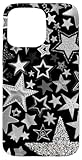 Black & White Rock Mosaic Star Y2K Stars
