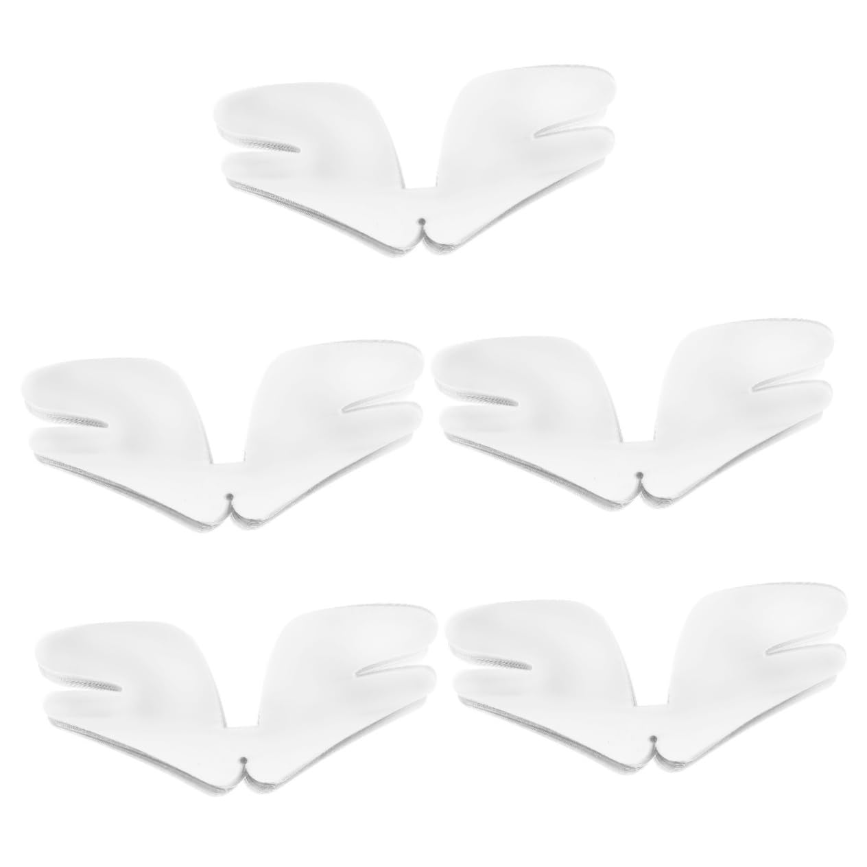 FRCOLOR Cuello Permanece Camisas De Vestir Para Hombre Tela Corsé Refuerzo Moldeador De Cuello Inserciones De Cuello De Camisa Para Mujer El Plastico