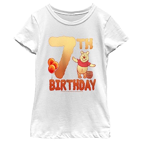 T-shirt Winnie l'Ourson Disney 7 ans blanc XS fille sans irritation