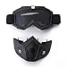 YIQI Motocicleta Gafas de máscara de Motocross con extraíble y Filtro de...