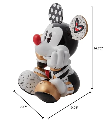 Enesco 6010305 Disney By Britto Midas Mickey Mouse Sitting Big Figurine thumb #10