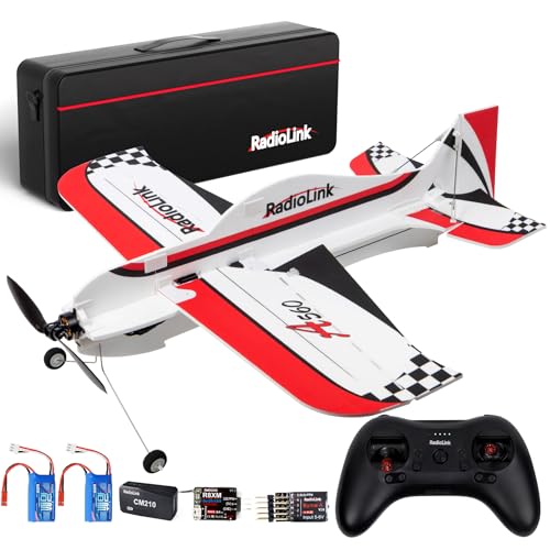 Radiolink A560 6 Flight Modes RC Airplane, Easy to Fly RFT RC Airplanes with 2.4Ghz Remote Control,...