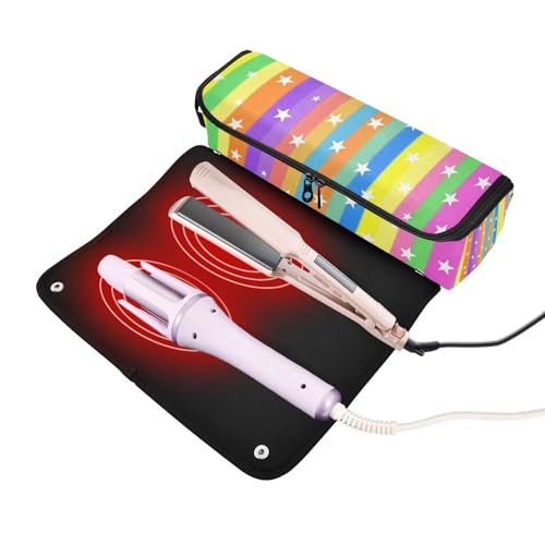 Bolsa de viaje para herramientas de cabello resistente al calor miniatura 2