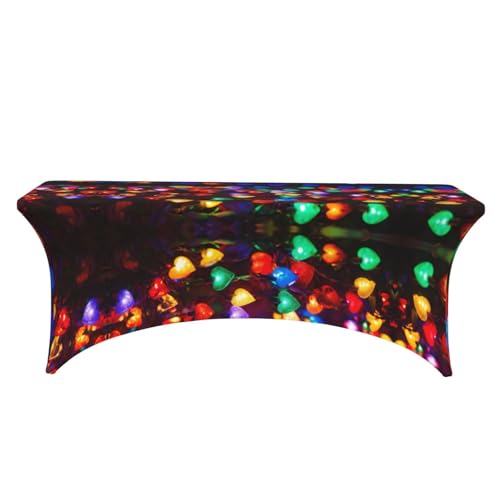 Housses de table rectangulaires extensibles EdWal pour célébrer l'amour