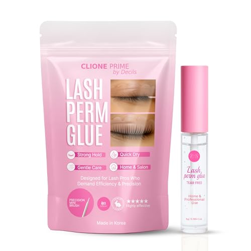 Lash Lift Glue Adhesive Eyelash Perm Glue Lash Lift Adhesive EyelashGlue No Irritation and Odorless 5ml