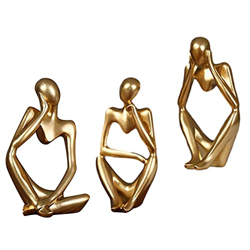 Grust 3pcs la Statua del pensatore, Scultura