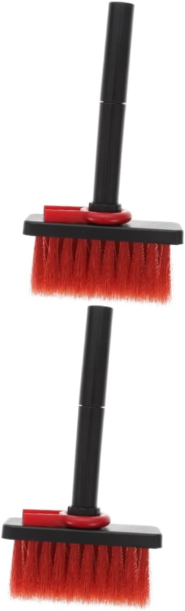GLEAVI 2pcs Mini Computer Keyboard Brush Cleaner Tool Portable Dust Cleaner for USB Ports Keyboards and Electronic Devices Lightweight -Static Cleaning Brush for Use