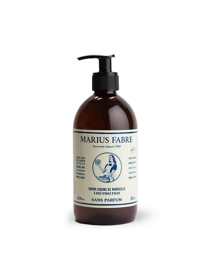 Marius-Fabre Marseille liquid soap, no fragrance 500ml