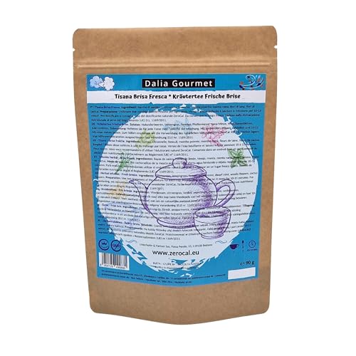 Kräutertee lose | Frische Brise 90 g | Premium Qualität | Glutenfrei | Laktosefrei | Vegan., 3.84 €