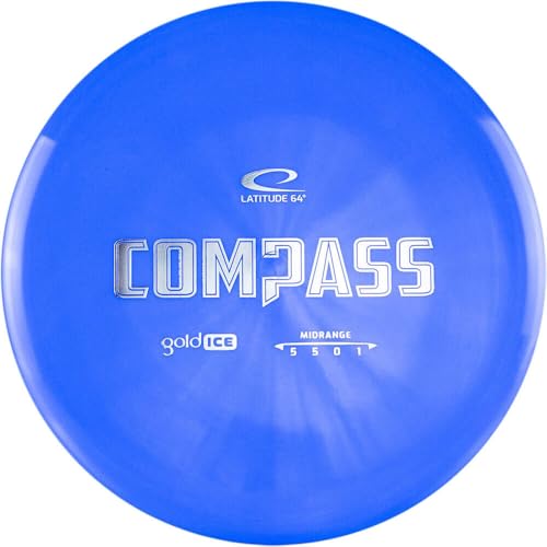 Compass by Latitude 64 | Premium Gold Ice Plastic | Disc Golf Midrange (Colors Vary)