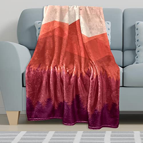 Couverture polaire Sunset pour canapé, la solution contre les soirées fraîches