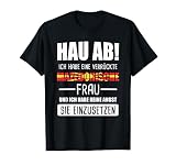 Ich habe Mazedonische Frau Mazedonien Mazedone Geschenk T-Shirt