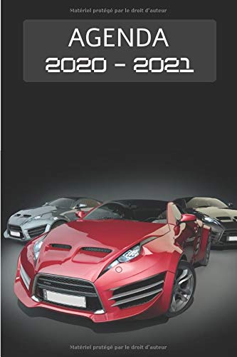 Télécharger AGENDA 2020 - 2021: Agenda scolaire voiture standard Primaire - Collège - Lycée - Etudiant - d’a Francais PDF