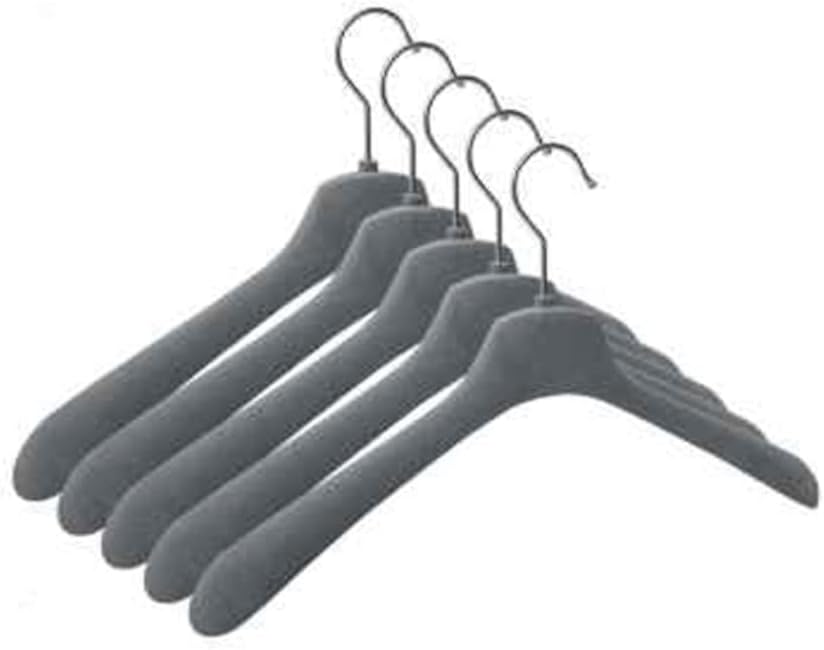 Space Saving 5 Pack Premium Coat Hangers Space Saving Suit Hangers Heavy Duty Hanger for Clothes Suitable for Shirts and Suits Hangers Coat,A