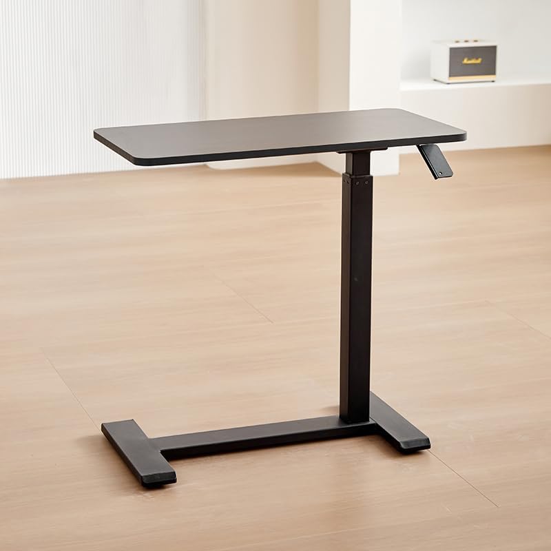 木製オーバルテーブル ダークブラウン センターテーブルリビング