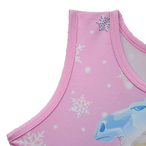 Koveinc Princess Costume Party Dress Cosplay Dress Up Pink 120(5-6 Years) #TOP2