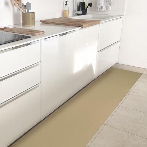TAPPETO PVC MULTIUSO – Rotolo tappeto in vinile da tagliare su misura, ideale come passatoia cucina, tappetino lavabile per lavanderia, garage, corridoio o credenza. Pratico e versatile.