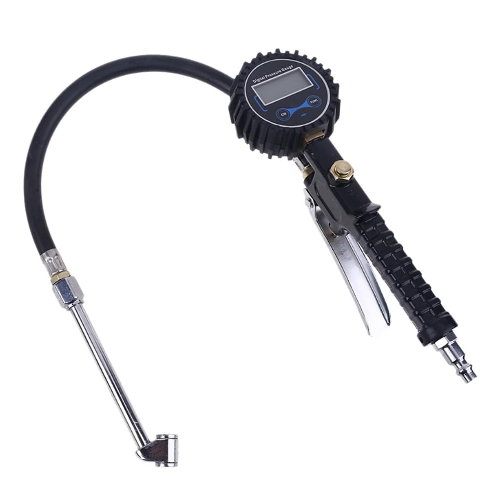 Htuteyy 200Psi Digital Tire Tyre Inflator Pressure Gauge Tester Monitoring Manometro Tire Pressure Gauge