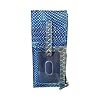 BRAHMIN Women's Credit Card Wallet (Blue Assorted - Cobalt Snake)