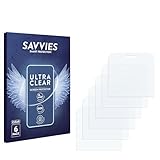 savvies Protector Pantalla para Alcatel One Touch OT-2008G (6 Unidades) Película Ultra Transparente