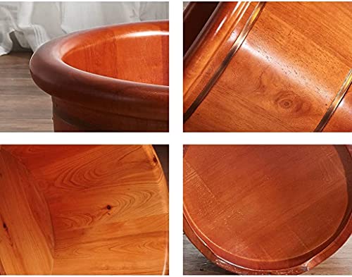 Spa de pies de madera Katzowen, baño relajante miniatura 3