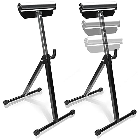 Soporte de rodillos Einfeben con altura regulable y capacidad de carga de 90kg Cover