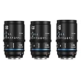 SIRUI Astra 50mm, 75mm, 100mm T1.8 1.33X Obiettivo Anamorfico, Full-Frame con Autofocus e Grande Diaframma per Fotocamere Z-Mount, Compatibi …