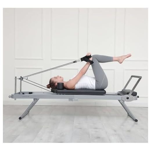 nexace Reformador de Pilates Plegable para Uso doméstico, máquina de Pilates