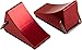 C31914RED Alloy Machined Realistic Scale Model Wheel Chock (2) 1/10 Size