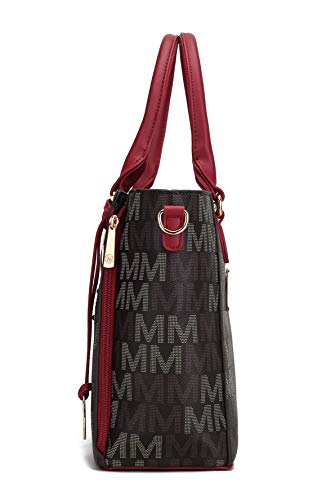 Image of MKF Collection Shoulder Bag for Women Vegan Leather Top Handle Pocketbook Tote Bag Satchel Handbag Purse by Mia K