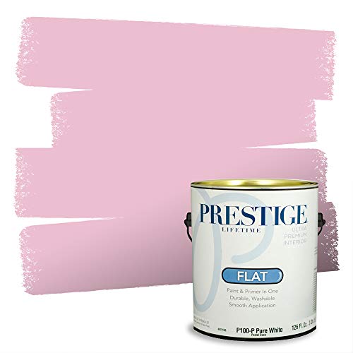 PRESTIGE Interior Paint and Primer in One, Glam, Flat, 1 Gallon