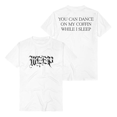 Photo de Yungblud Weep Homme T-Shirt Manches Courtes Blanc S 100% Coton Regular/Coupe Standard