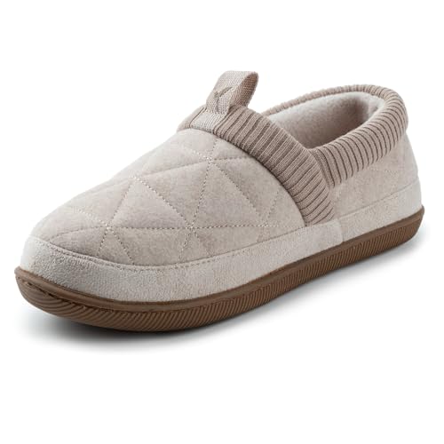 RockDove Women's Knit Cuff Closed Back Slipper
