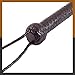 Ardour Crafts Indiana Johnes Style 8 Feet Long 12 Plaits Leather Cowhide Bullwhips- Fully Handmade Handcrafted Equestrian Rope Core Whip for Professionals