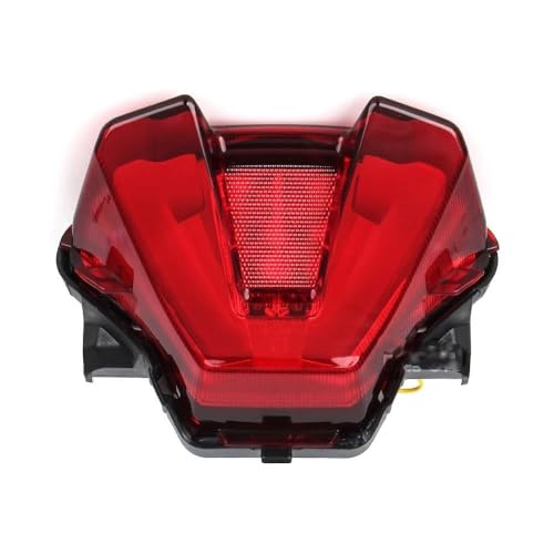 Piloto trasero para FZ07 MT07 2022 con luz intermitente integrada de freno y parada roja