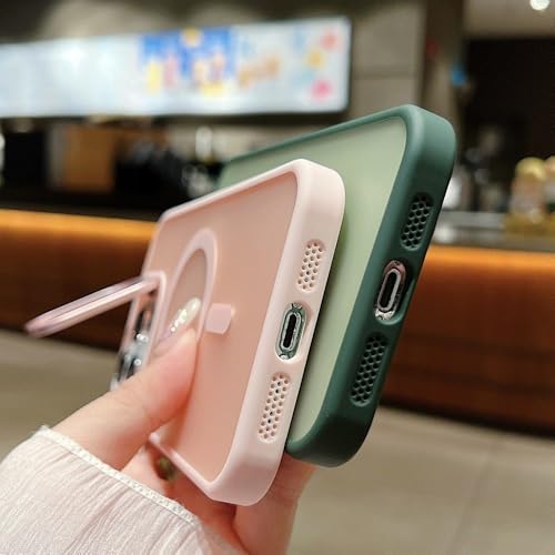 Coque iPhone 11 avec rabat métal orange pour regarder vos vidéos en charge sans fil - 5